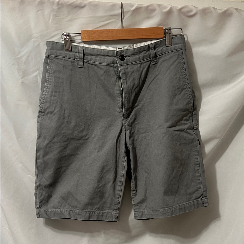 Dockers Men's Charcoal Flat Front Shorts